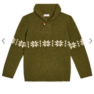 Beautiful La Coqueta Fair Isle Wool blend sweater - 3T Like new!